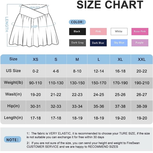 FireSwan Crossover Athletic Shorts for Women 2 in 1 Flowy Running Shorts - Picture 5 of 5